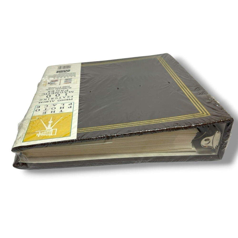 The Library Collection Vintage 100 Page Photo Albums NEW SEALED MBI Brown - Picture 8 of 10
